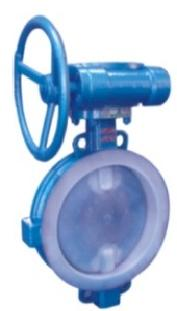 Entirely four fluorine butterfly vlave