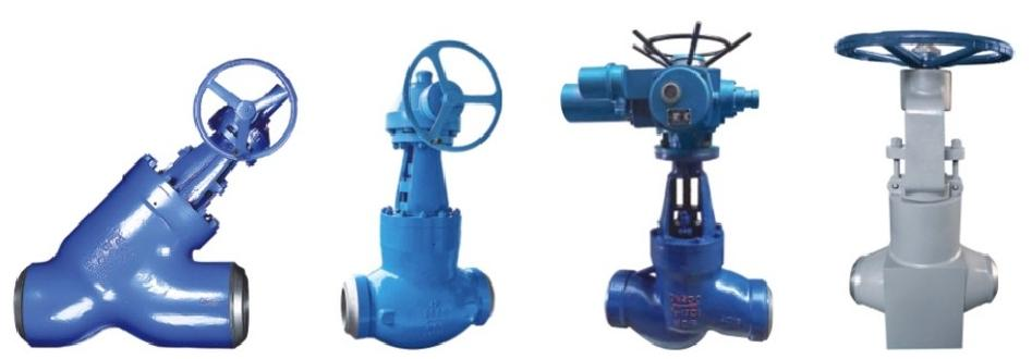 Power-station globe valve